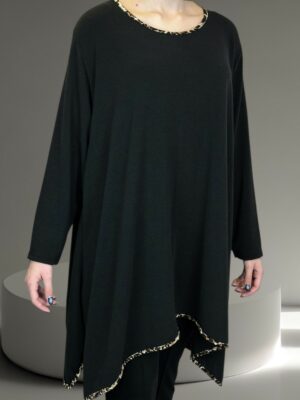 Must Have Μπλουζοφόρεμα με Λεοπάρ Λεπτομέρειες