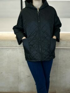 Stylish Λεπτό Καπιτονέ Μπουφάν για Εκλεπτυσμένες Εμφανίσεις