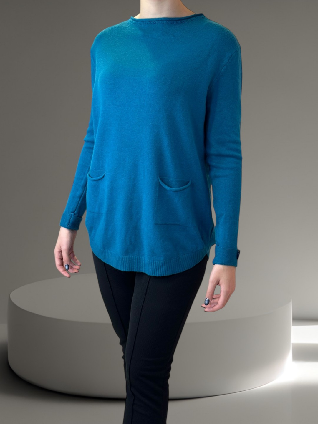 Πουλόβερ με Μπροστινή Τσέπη Πουλόβερ με Μπροστινή Τσέπη