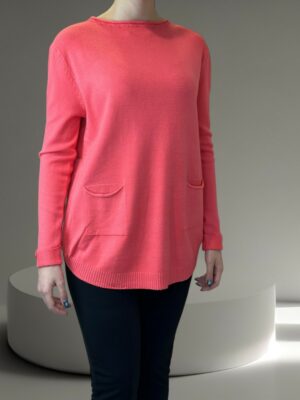 Πουλόβερ με Μπροστινή Τσέπη