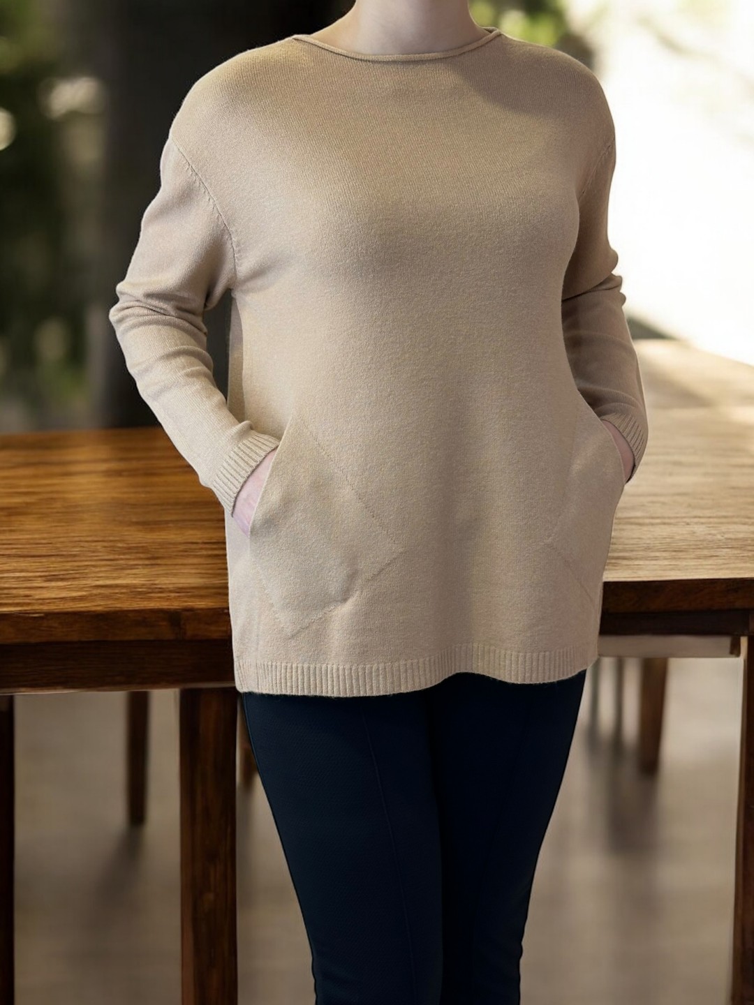 Πουλόβερ με Τσέπη Πουλόβερ με Τσέπη