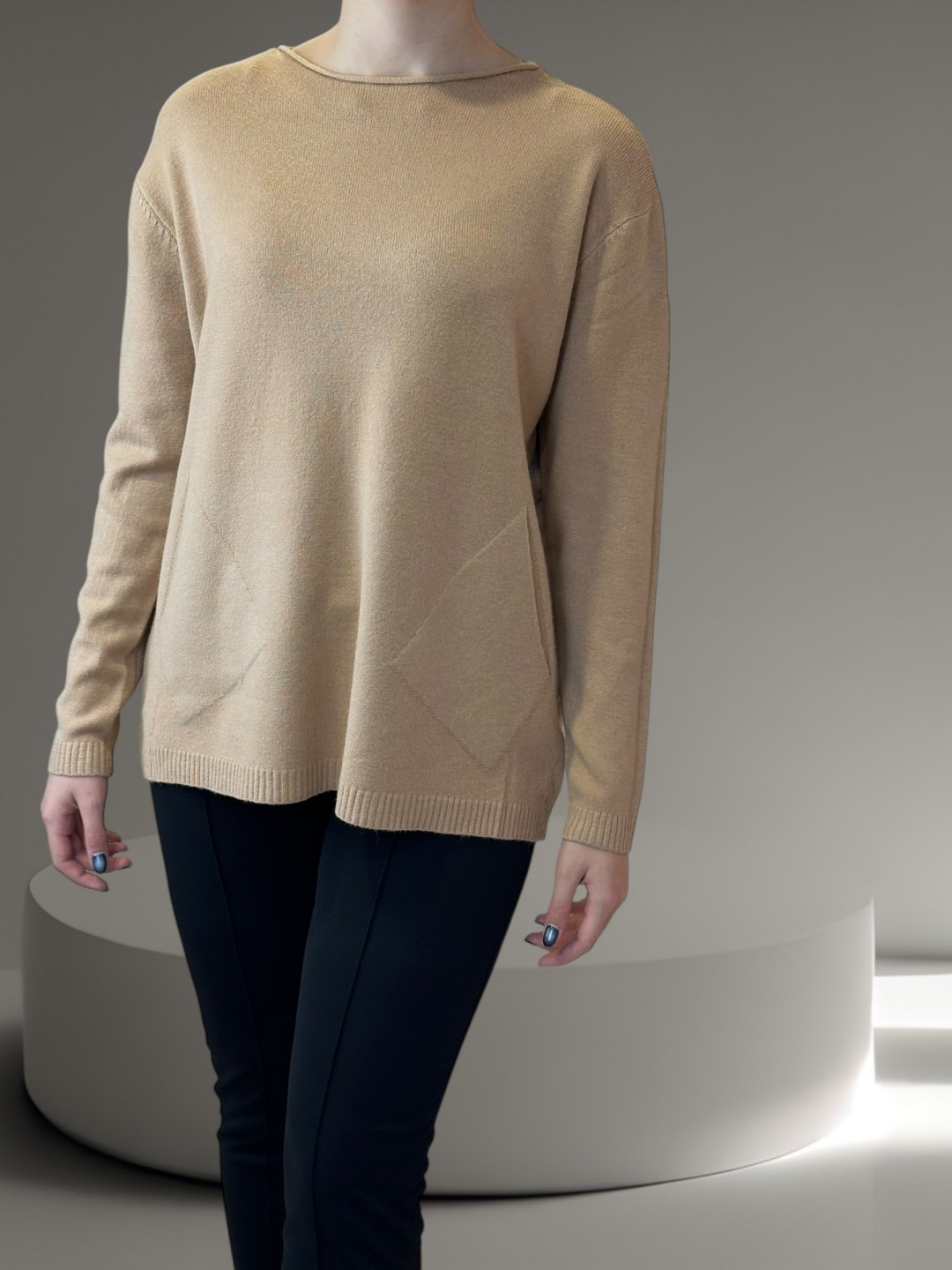 Πουλόβερ με Τσέπη Πουλόβερ με Τσέπη