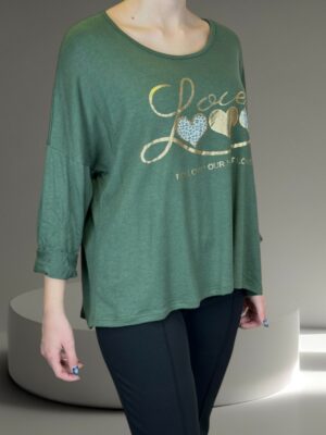 Cute Μπλούζα με Καρδούλες