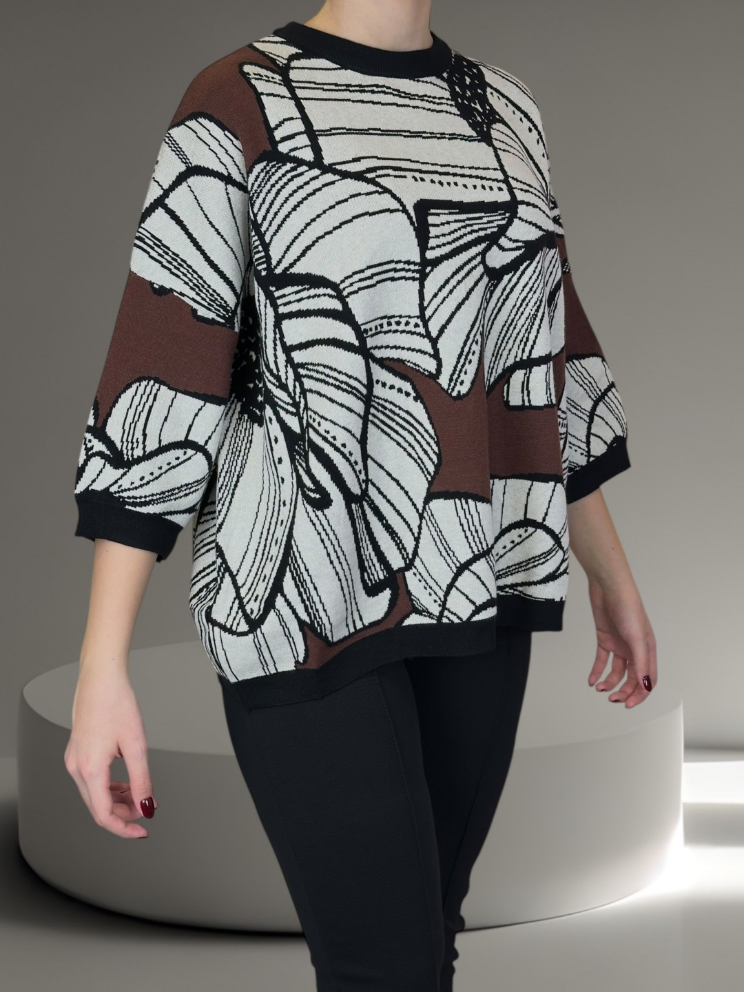 Chic Κοντομάνικο Πουλόβερ Chic Κοντομάνικο Πουλόβερ