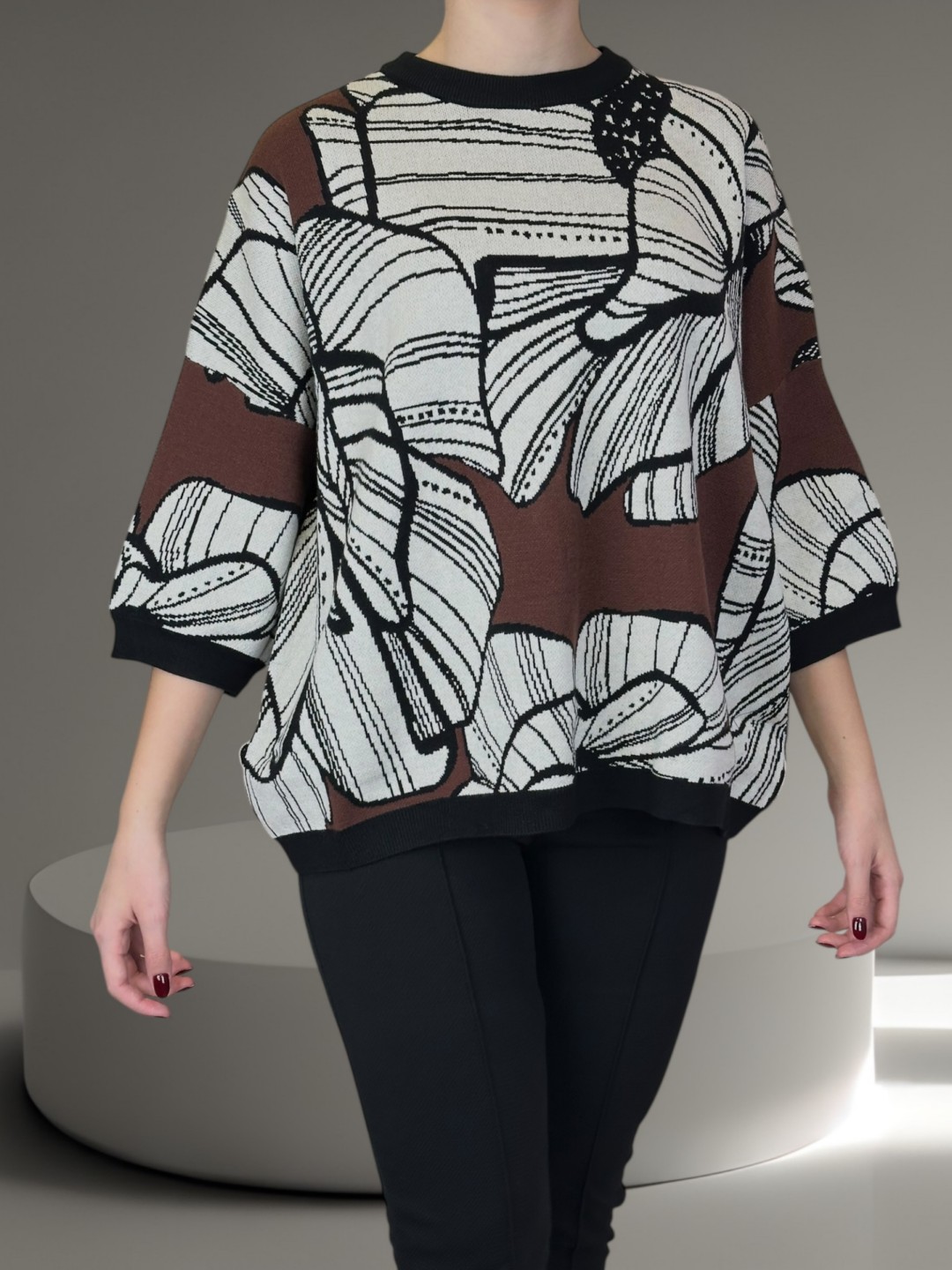 Chic Κοντομάνικο Πουλόβερ Chic Κοντομάνικο Πουλόβερ