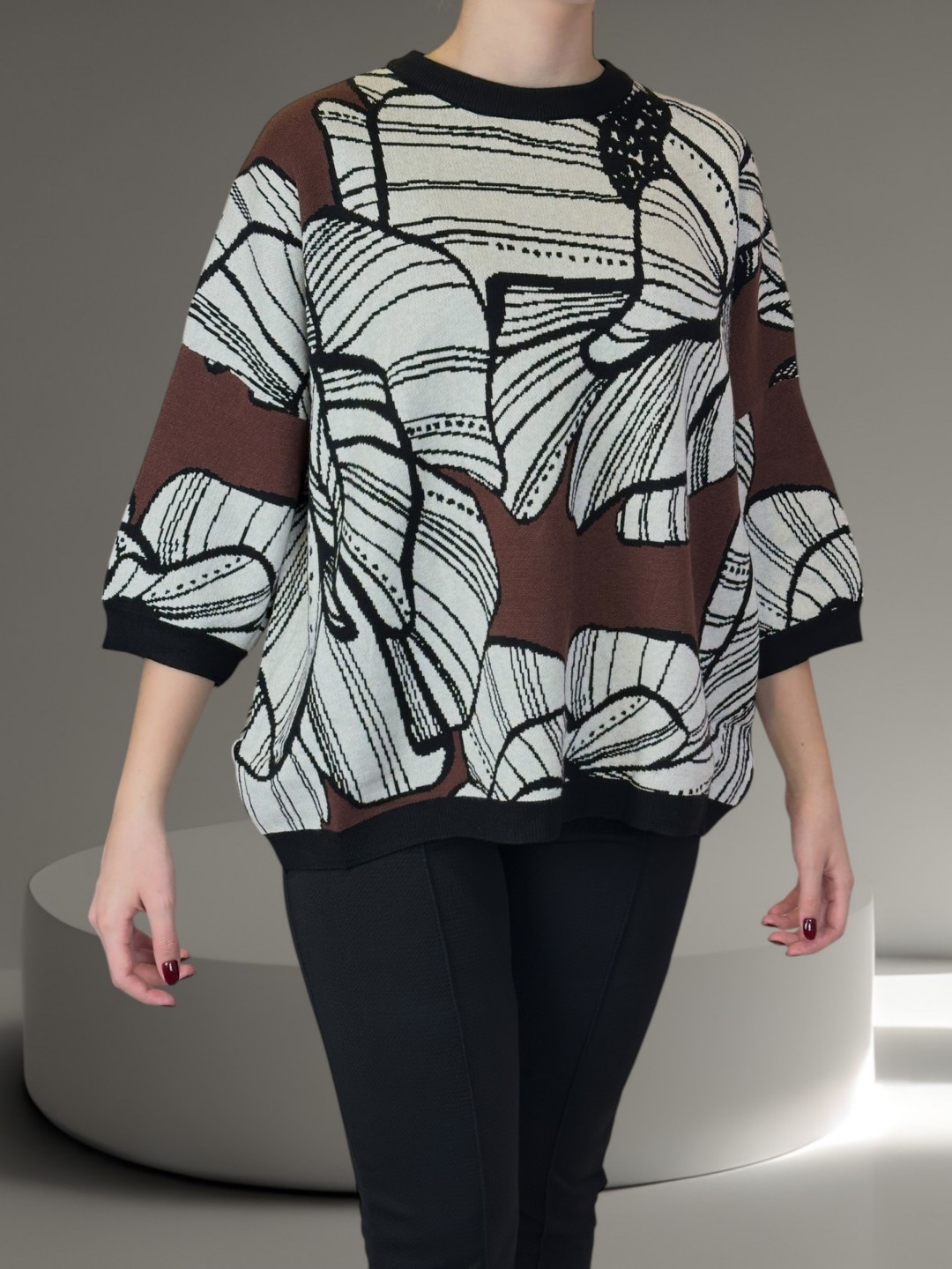 Chic Κοντομάνικο Πουλόβερ Chic Κοντομάνικο Πουλόβερ