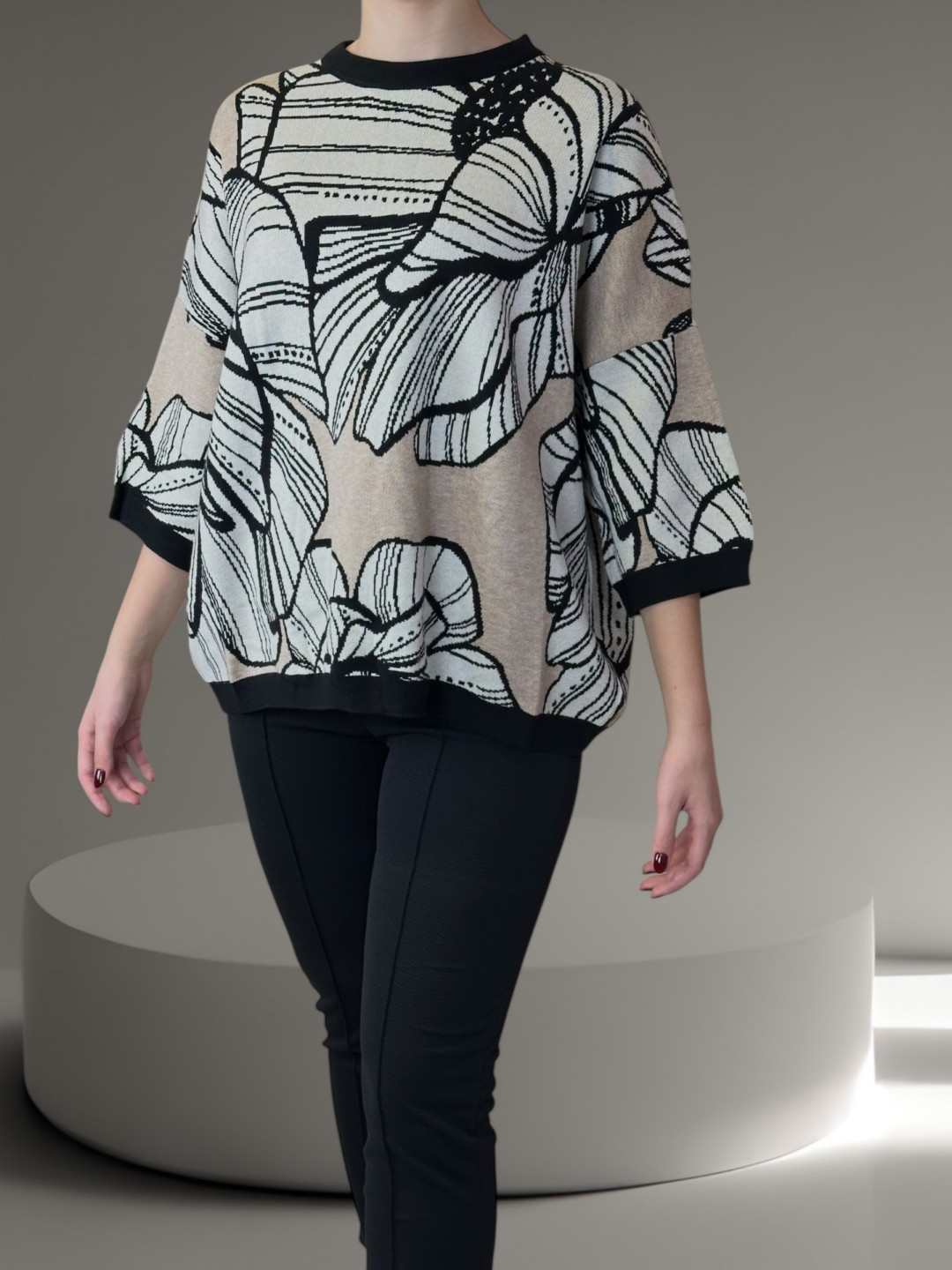 Chic Κοντομάνικο Πουλόβερ Chic Κοντομάνικο Πουλόβερ