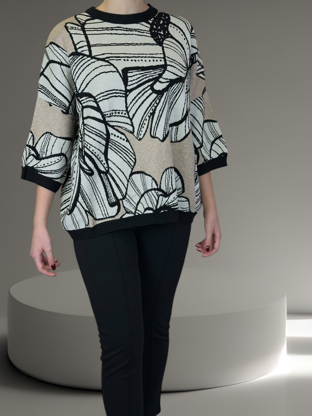 Chic Κοντομάνικο Πουλόβερ Chic Κοντομάνικο Πουλόβερ