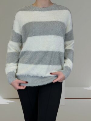 Χουχουλιαρικό Πουλοβεράκι Ριγέ