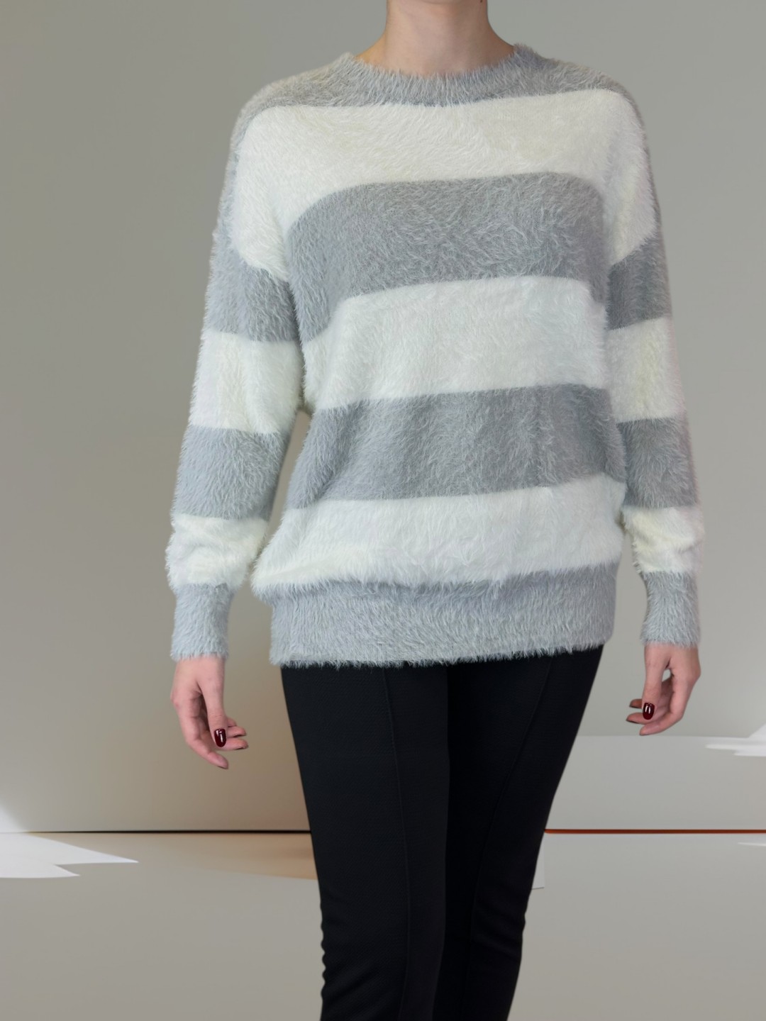 Χουχουλιαρικό Πουλοβεράκι Ριγέ Χουχουλιαρικό Πουλοβεράκι Ριγέ