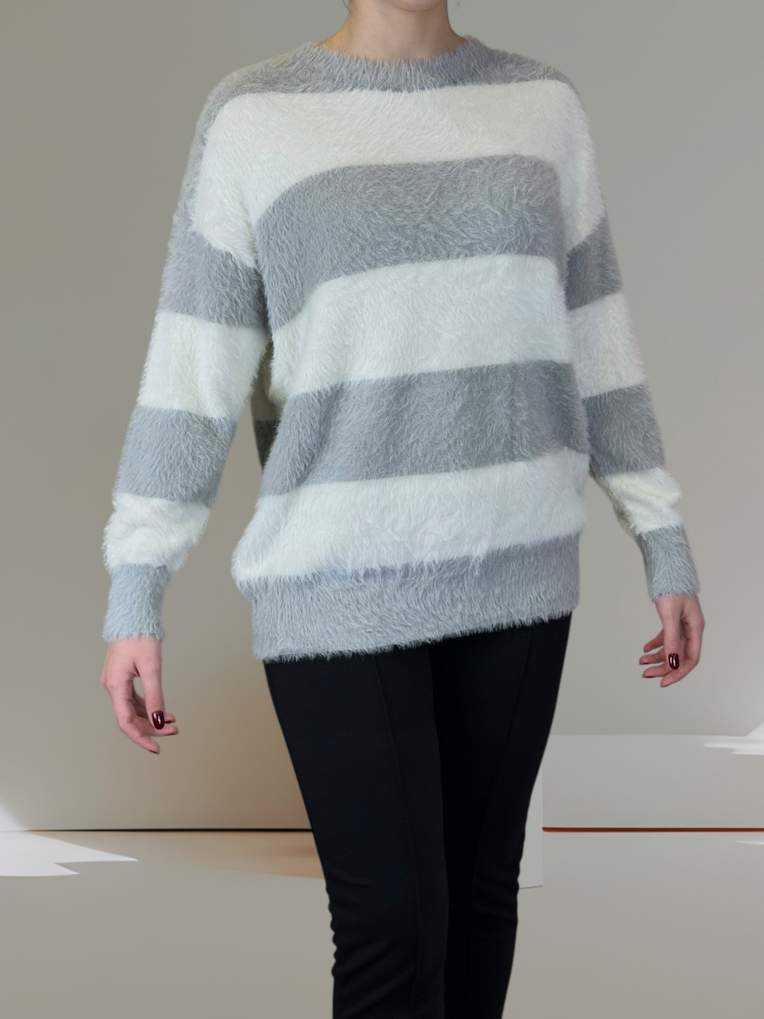 Χουχουλιαρικό Πουλοβεράκι Ριγέ Χουχουλιαρικό Πουλοβεράκι Ριγέ