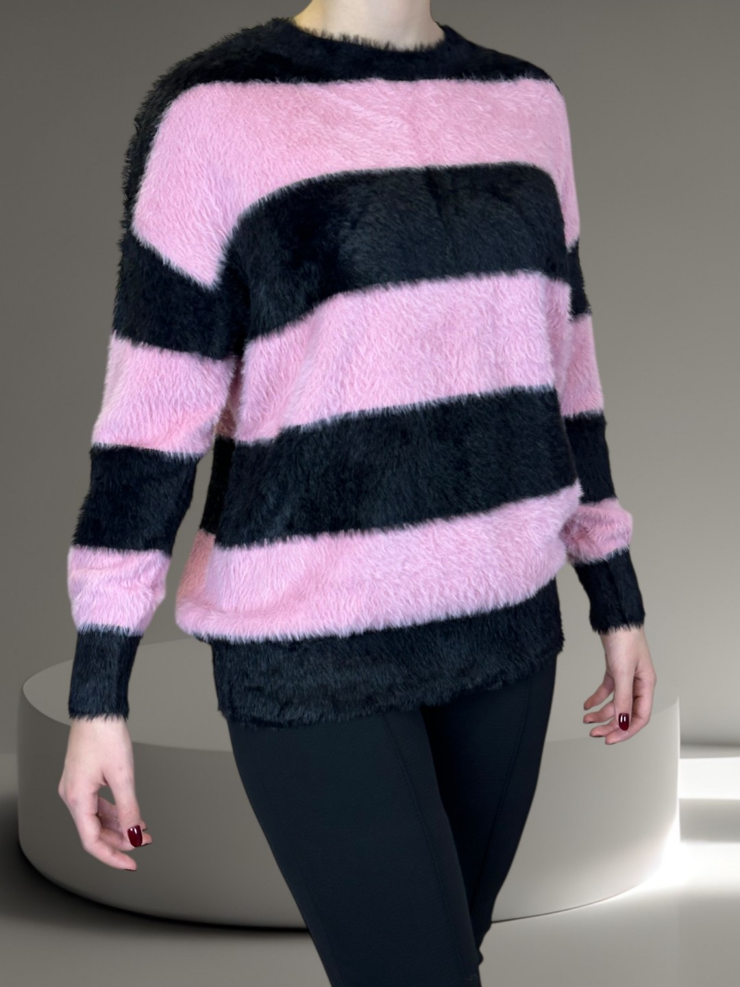 Χουχουλιαρικό Πουλοβεράκι Ριγέ Χουχουλιαρικό Πουλοβεράκι Ριγέ