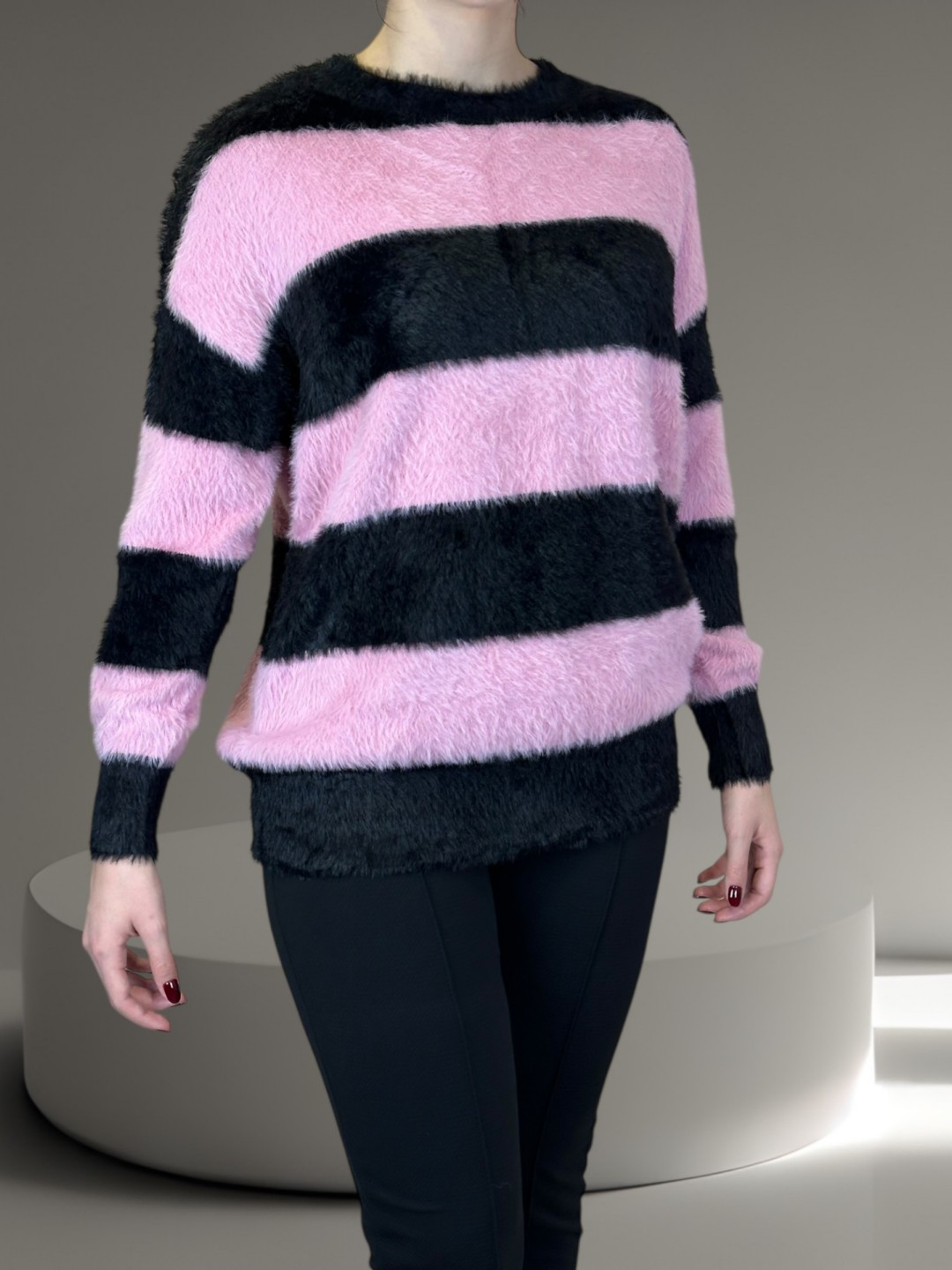 Χουχουλιαρικό Πουλοβεράκι Ριγέ Χουχουλιαρικό Πουλοβεράκι Ριγέ