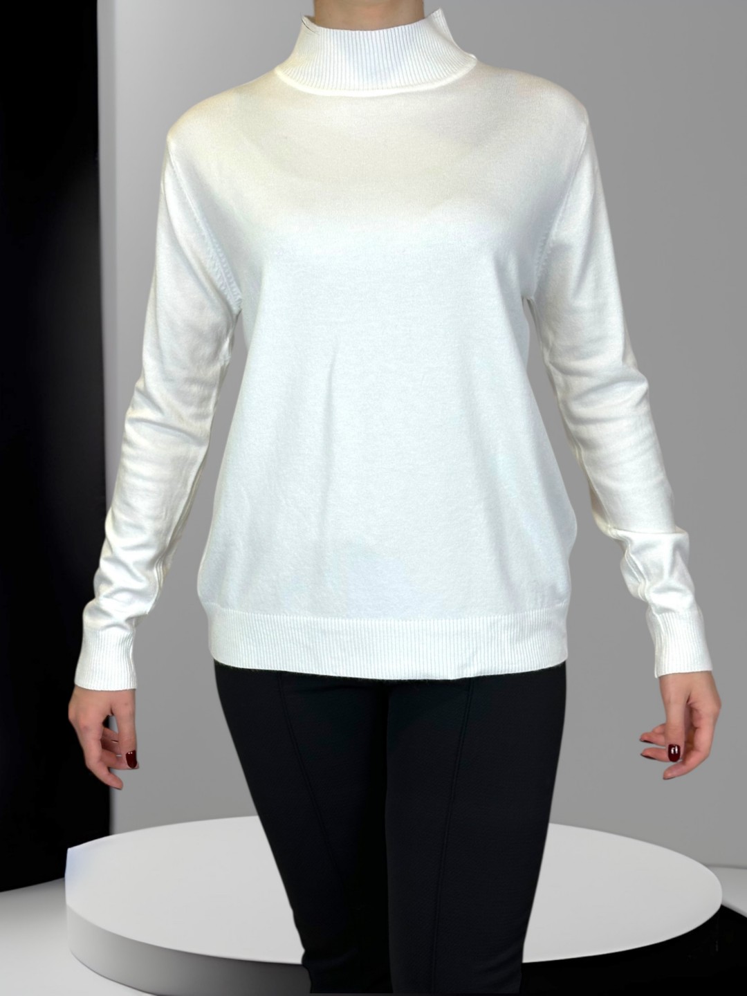 Soft Knit Top με Ήπιο Ζιβάγκο Soft Knit Top με Ήπιο Ζιβάγκο