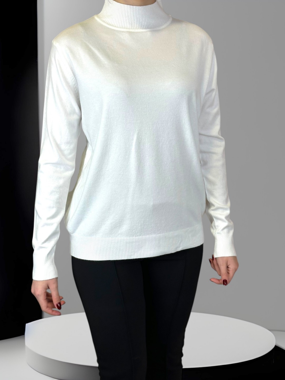 Soft Knit Top με Ήπιο Ζιβάγκο Soft Knit Top με Ήπιο Ζιβάγκο