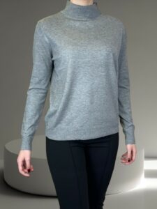 Soft Knit Top με Ήπιο Ζιβάγκο