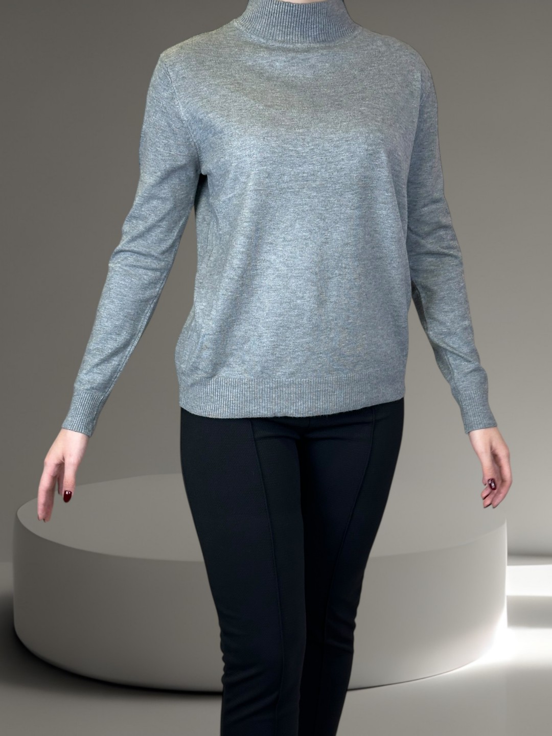 Soft Knit Top με Ήπιο Ζιβάγκο Soft Knit Top με Ήπιο Ζιβάγκο