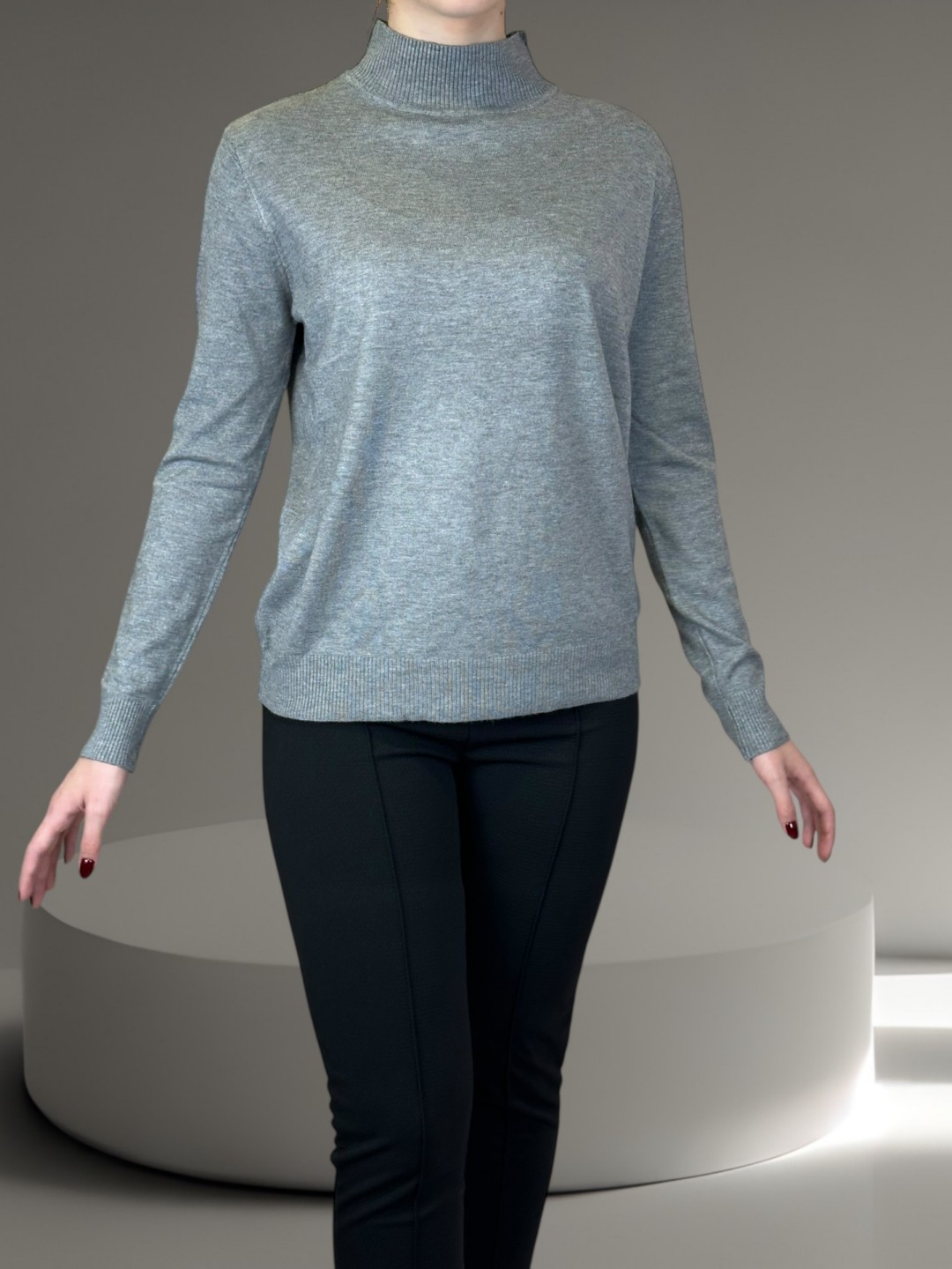 Soft Knit Top με Ήπιο Ζιβάγκο Soft Knit Top με Ήπιο Ζιβάγκο