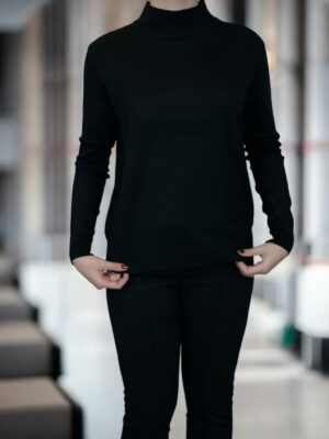 Soft Knit Top με Ήπιο Ζιβάγκο