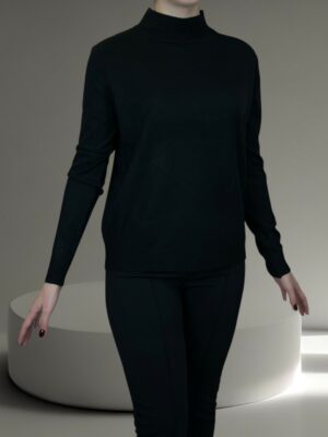 Soft Knit Top με Ήπιο Ζιβάγκο