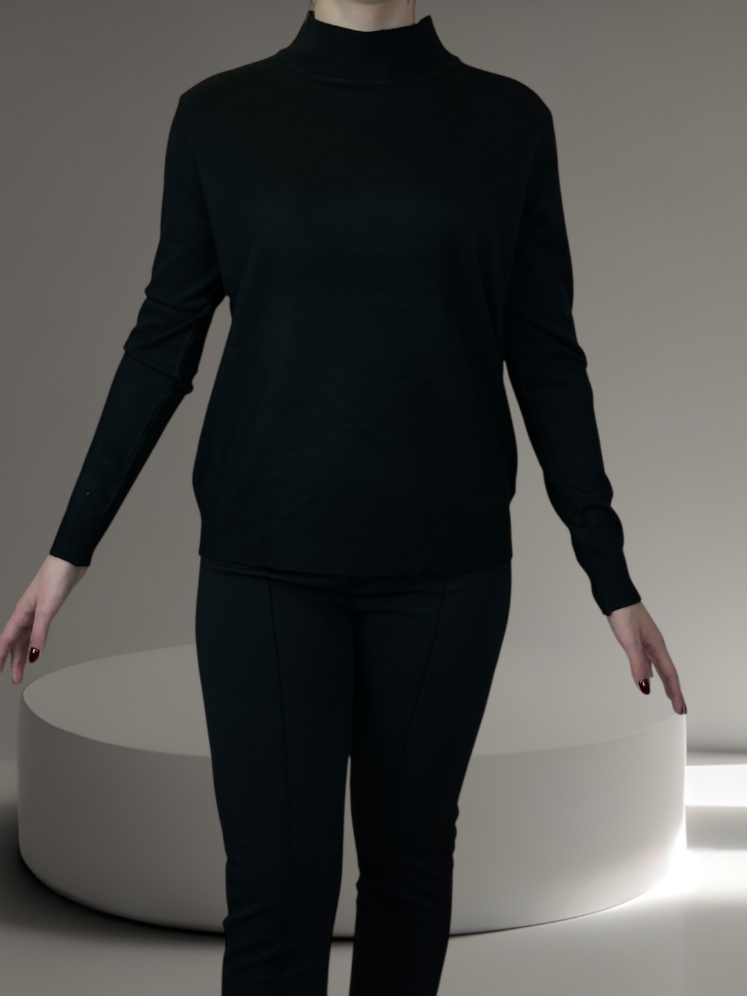 Soft Knit Top με Ήπιο Ζιβάγκο Soft Knit Top με Ήπιο Ζιβάγκο