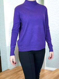 Soft Knit Top με Ήπιο Ζιβάγκο