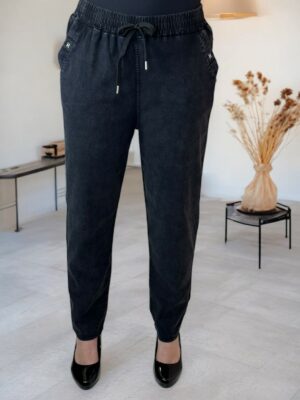 Παντελόνι τζιν με λάστιχο στη μέση