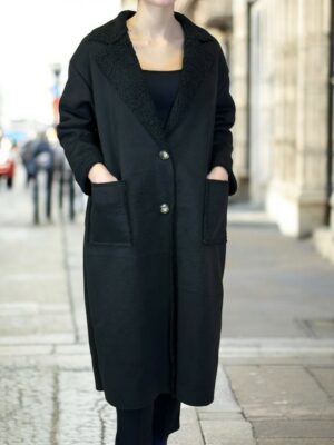 Παλτό-Ζακέτα με Εσωτερικό Προβατάκι