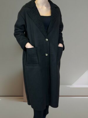 Παλτό-Ζακέτα με Εσωτερικό Προβατάκι