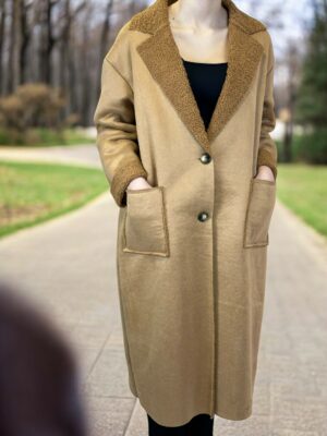 Παλτό-Ζακέτα με Εσωτερικό Προβατάκι