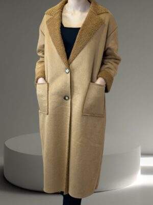 Παλτό-Ζακέτα με Εσωτερικό Προβατάκι