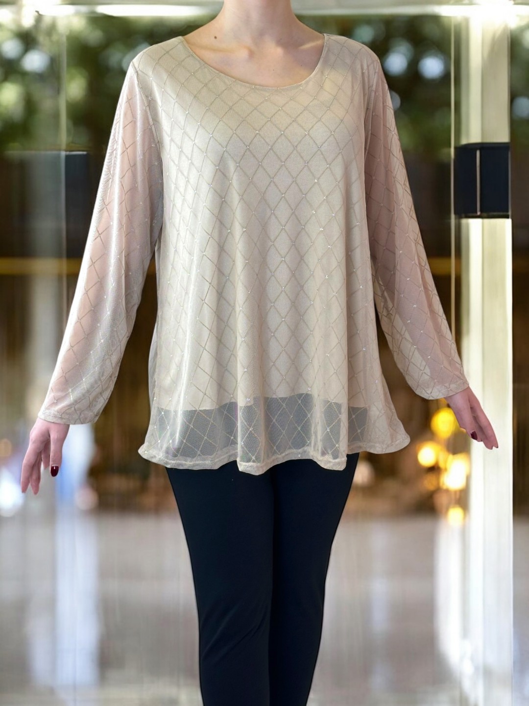 ΜΠΛΟΥΖΑ ΜΕ GLITTER ΜΠΛΟΥΖΑ ΜΕ GLITTER