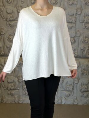 Πουλόβερ Basic με V Λαιμόκοψη