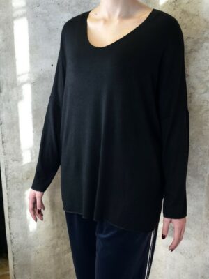 Πουλόβερ Basic με V Λαιμόκοψη