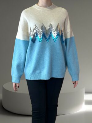 Πλεκτή Μπλούζα