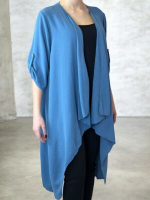 Ζακέτα με Ασύμμετρο Τελείωμα<br/><small class="dmm_sku">Κωδικός προϊόντος: 8127-ραφ</small>