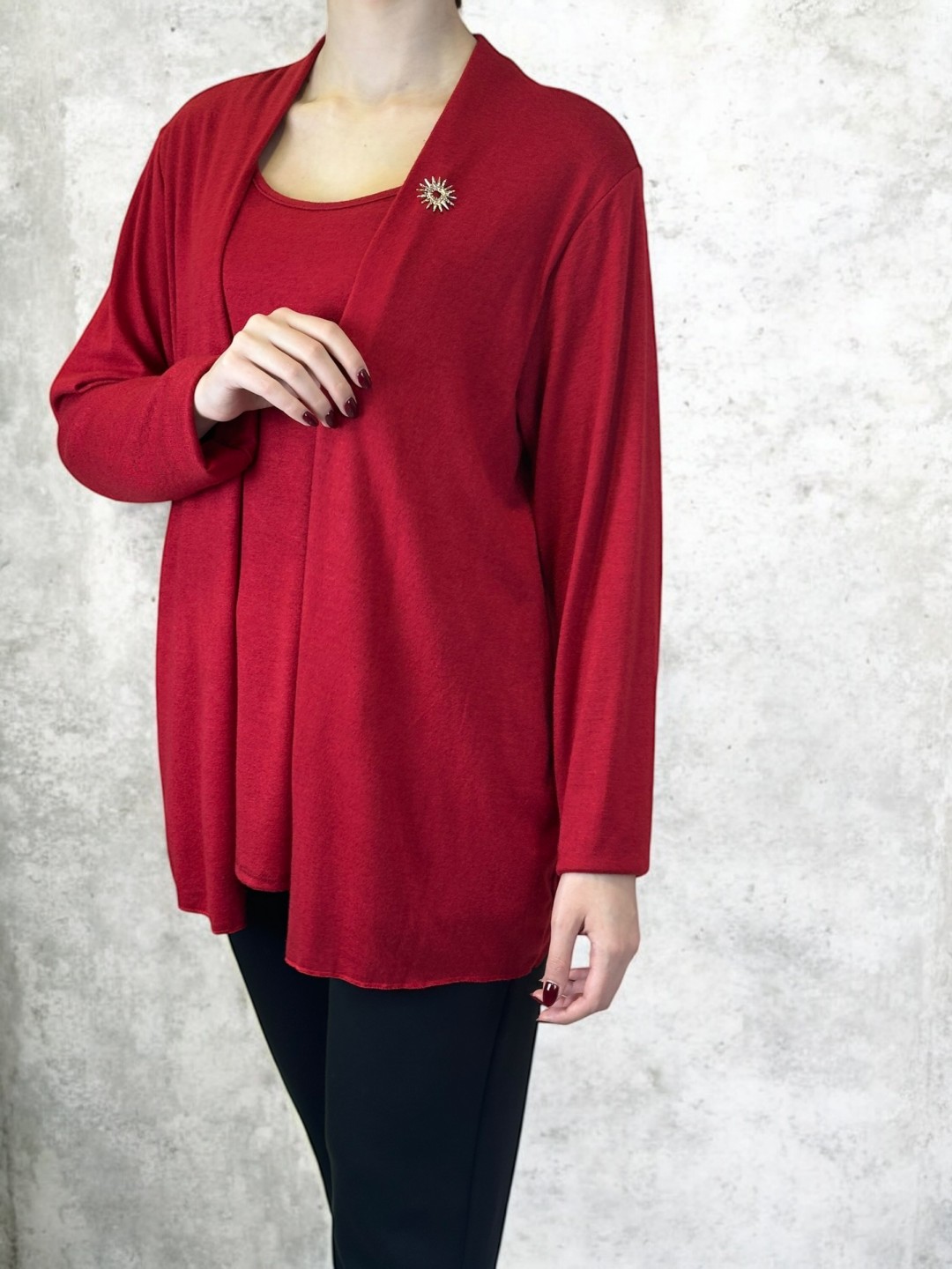 Μπλούζα-ζακέτα 2 σε 1