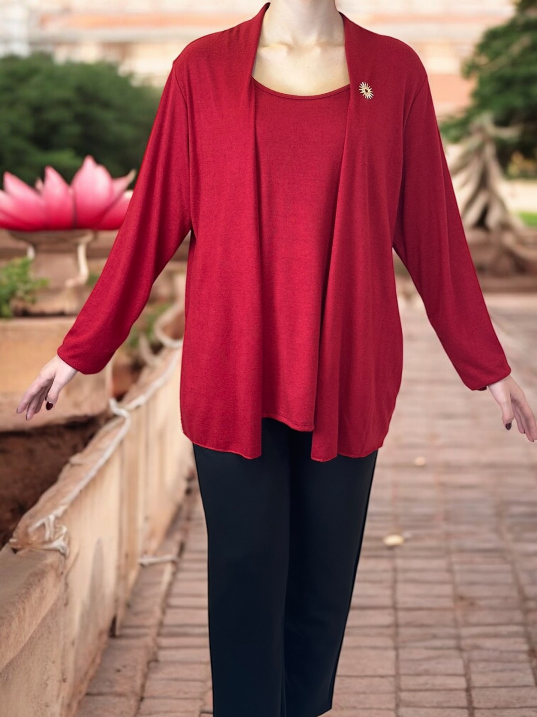 Μπλούζα-ζακέτα 2 σε 1