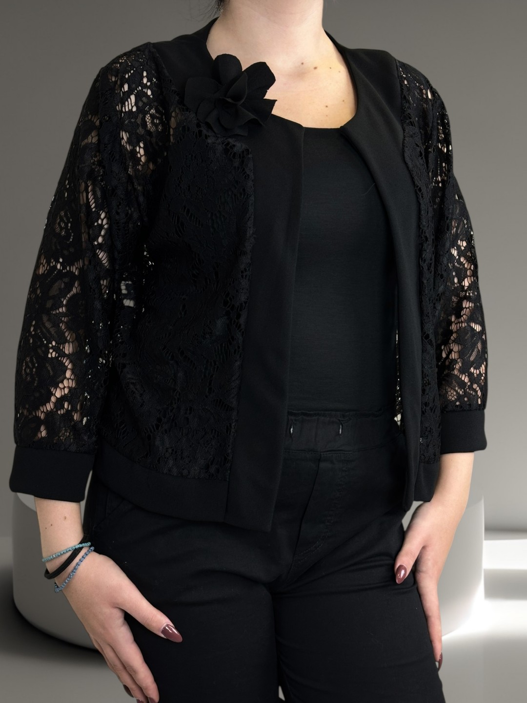 Δαντελένιο μπολερό για ιδιαίτερες εμφανίσεις