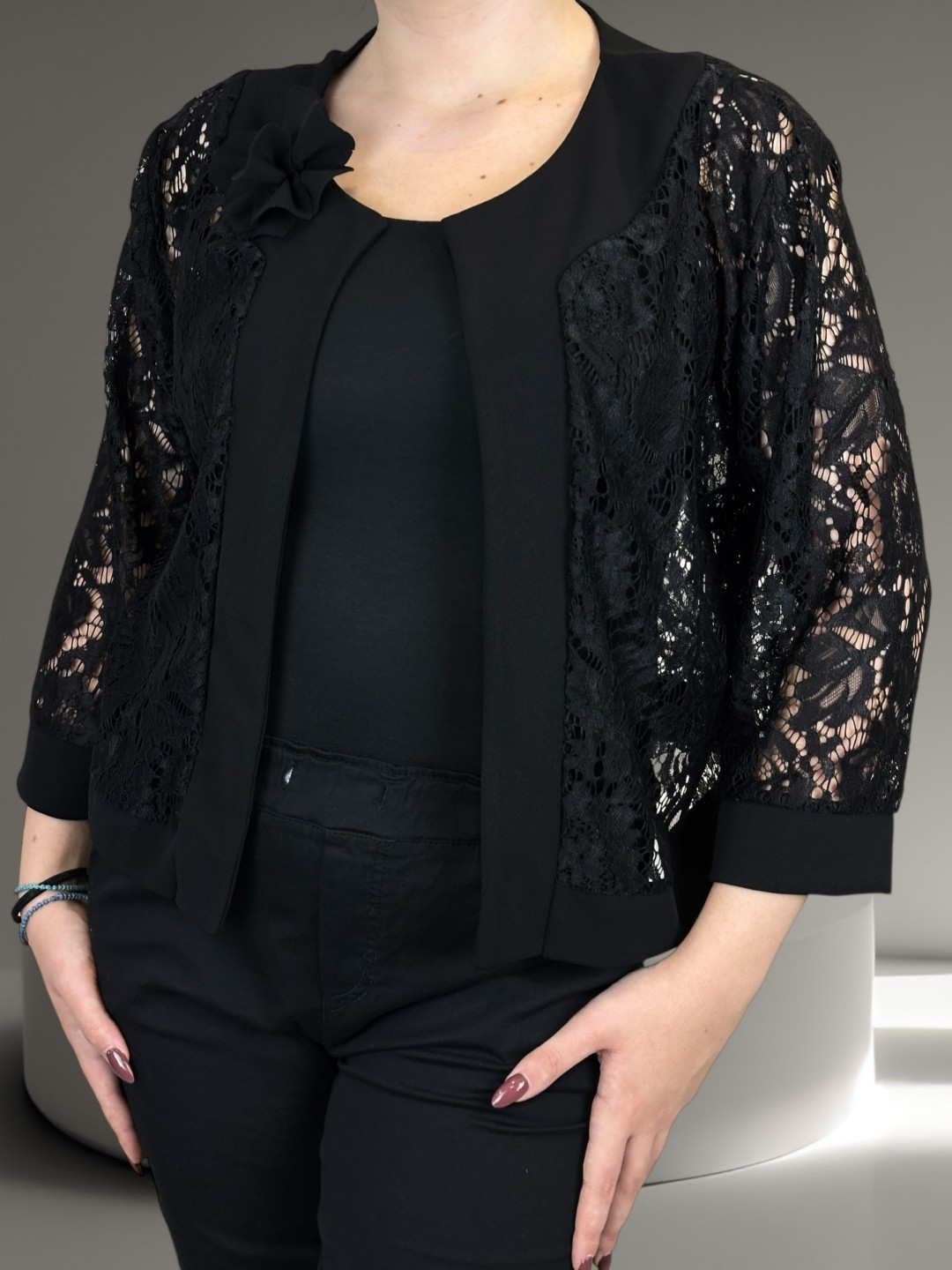 Δαντελένιο μπολερό για ιδιαίτερες εμφανίσεις