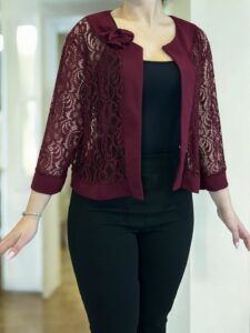 Δαντελένιο μπολερό για ιδιαίτερες εμφανίσεις