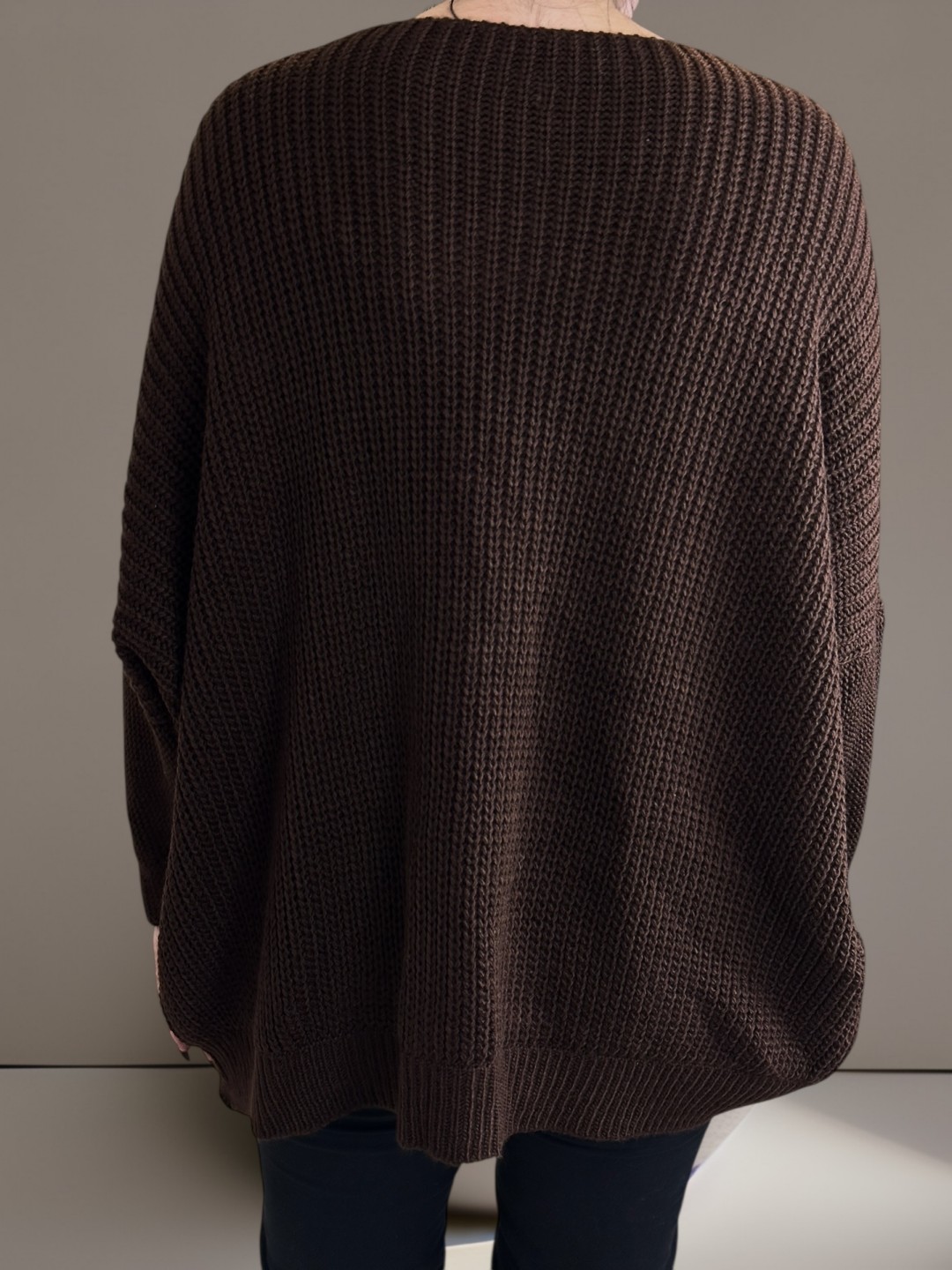 Μπλούζα Πλεκτή με V Ιδανική για Layering