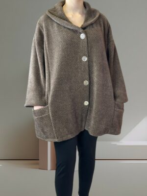 Πανωφόρι σε ύφος κοτλέ – casual & chic