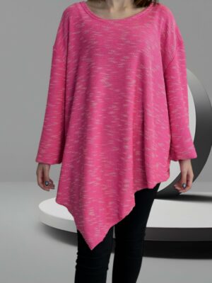 Εντυπωσιακή Μπλούζα με Ασύμμετρο Ντιζάιν