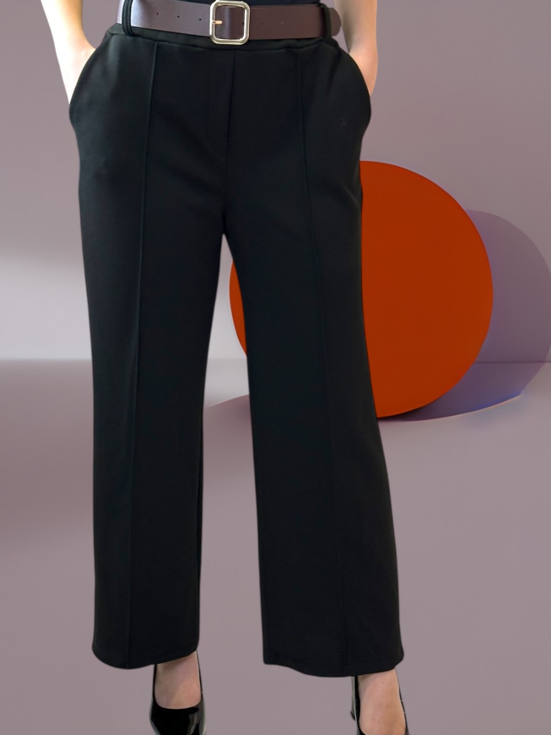 Baby Φούτερ Παντελόνι με Πιέτα & Ζώνη