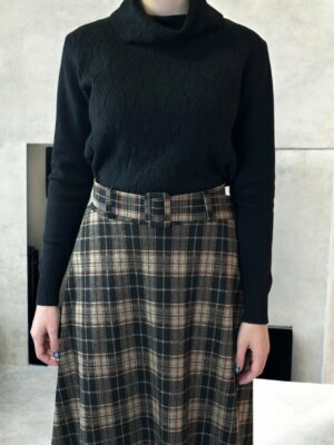 Ζιβάγκο με Μπροστινή Πλέξη σε Εντυπωσιακό Μοτίβο