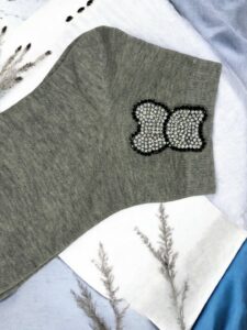 Cute Socks με Sparkling Αρκουδάκι