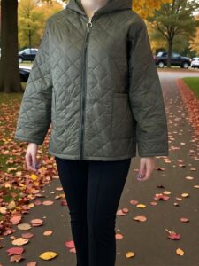 Stylish Λεπτό Καπιτονέ Μπουφάν για Εκλεπτυσμένες Εμφανίσεις