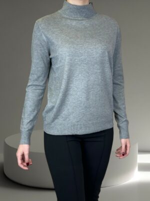 Soft Knit Top με Ήπιο Ζιβάγκο