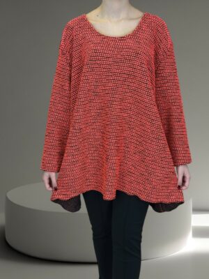 Υπέροχη Μπλούζα με Στυλ<br/><small class="dmm_sku">Κωδικός προϊόντος: 8809-πορτοκαλι</small>